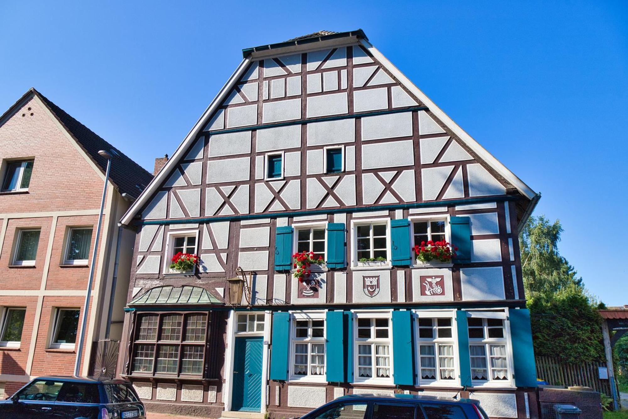 Gasthaus Benke, Fachwerkhaus In Westfalen Datteln Extérieur photo